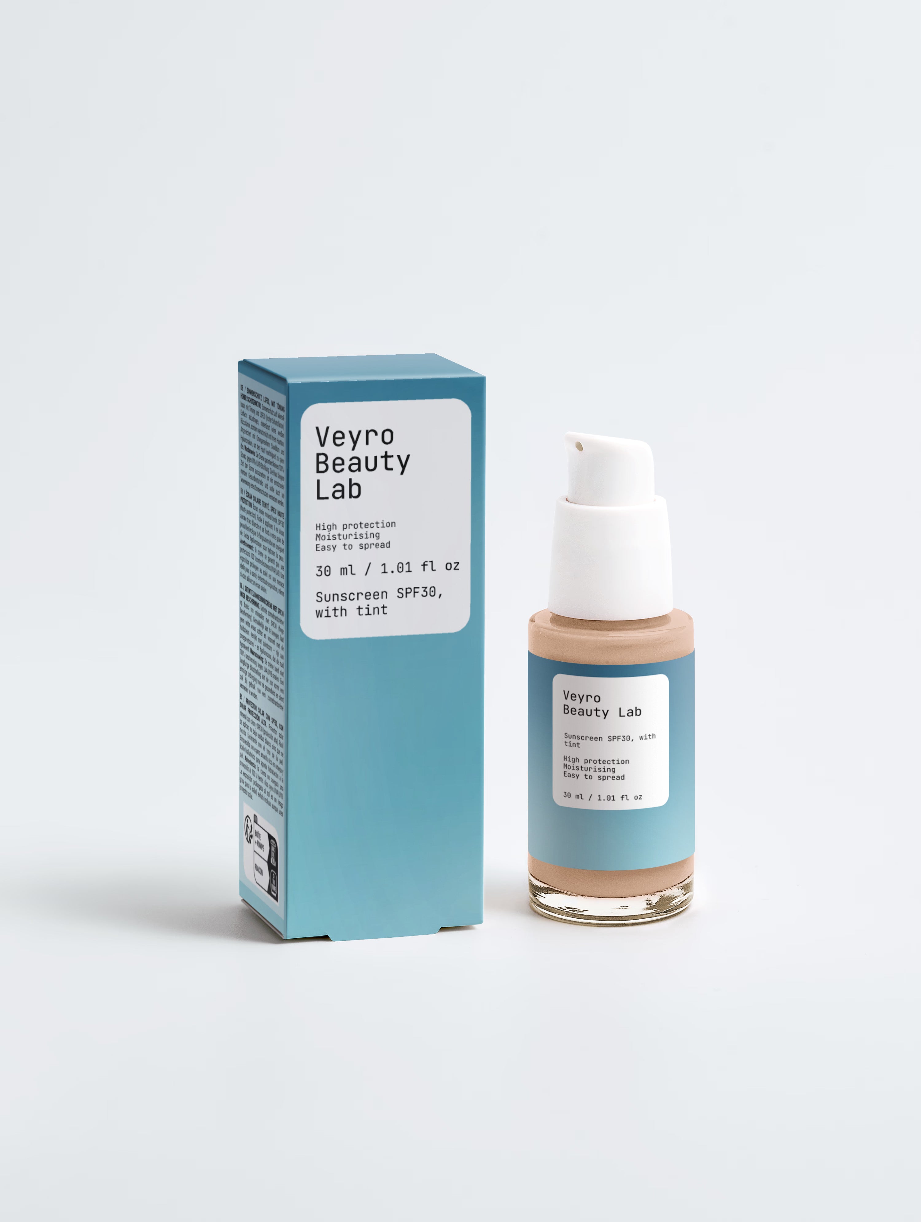 Sunscreen SPF30, with tint