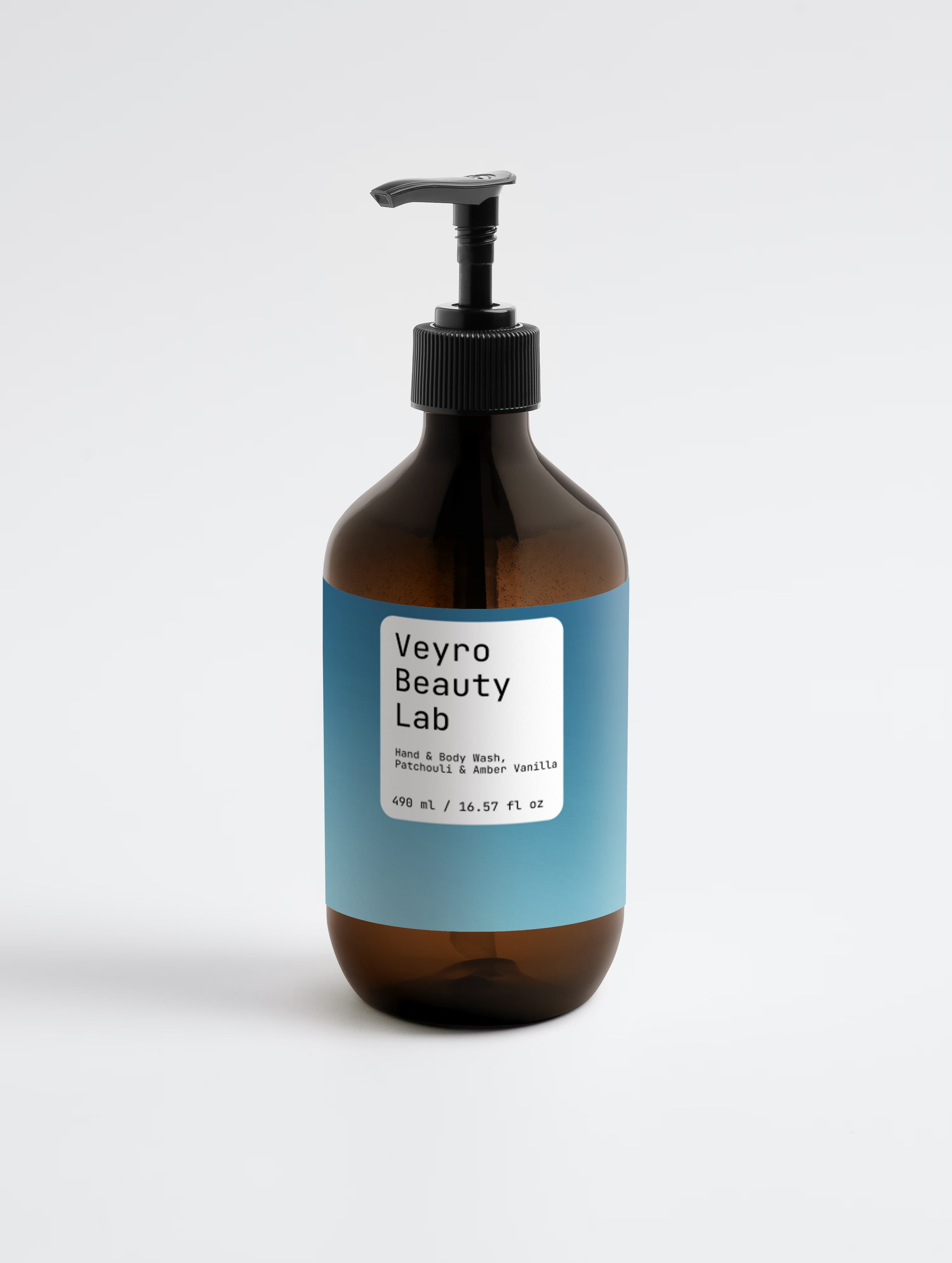 Hand & Body Wash, Patchouli & Amber Vanilla