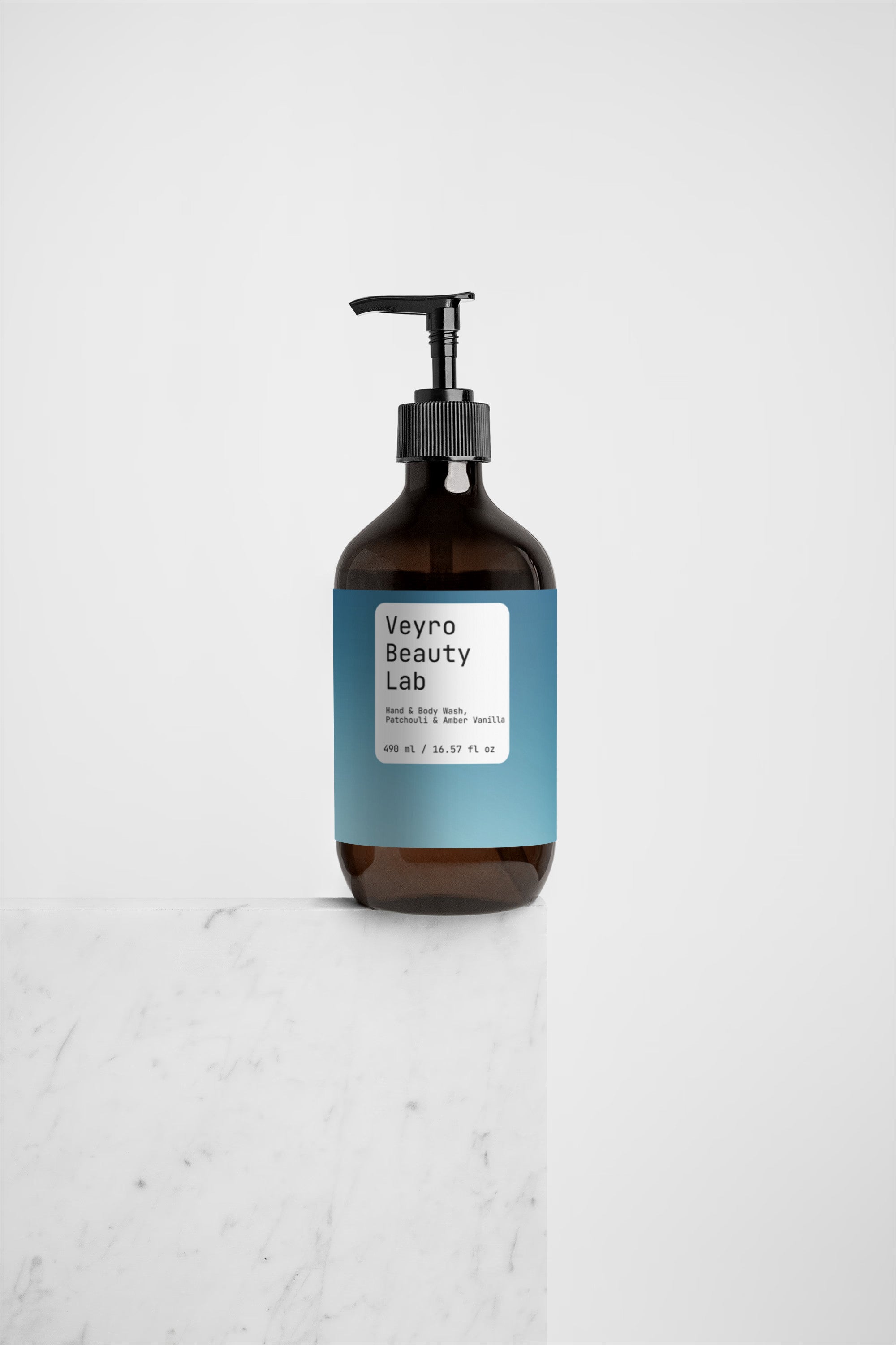 Hand & Body Wash, Patchouli & Amber Vanilla